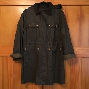 J. Crew Long Downtown Field Jacket Coated